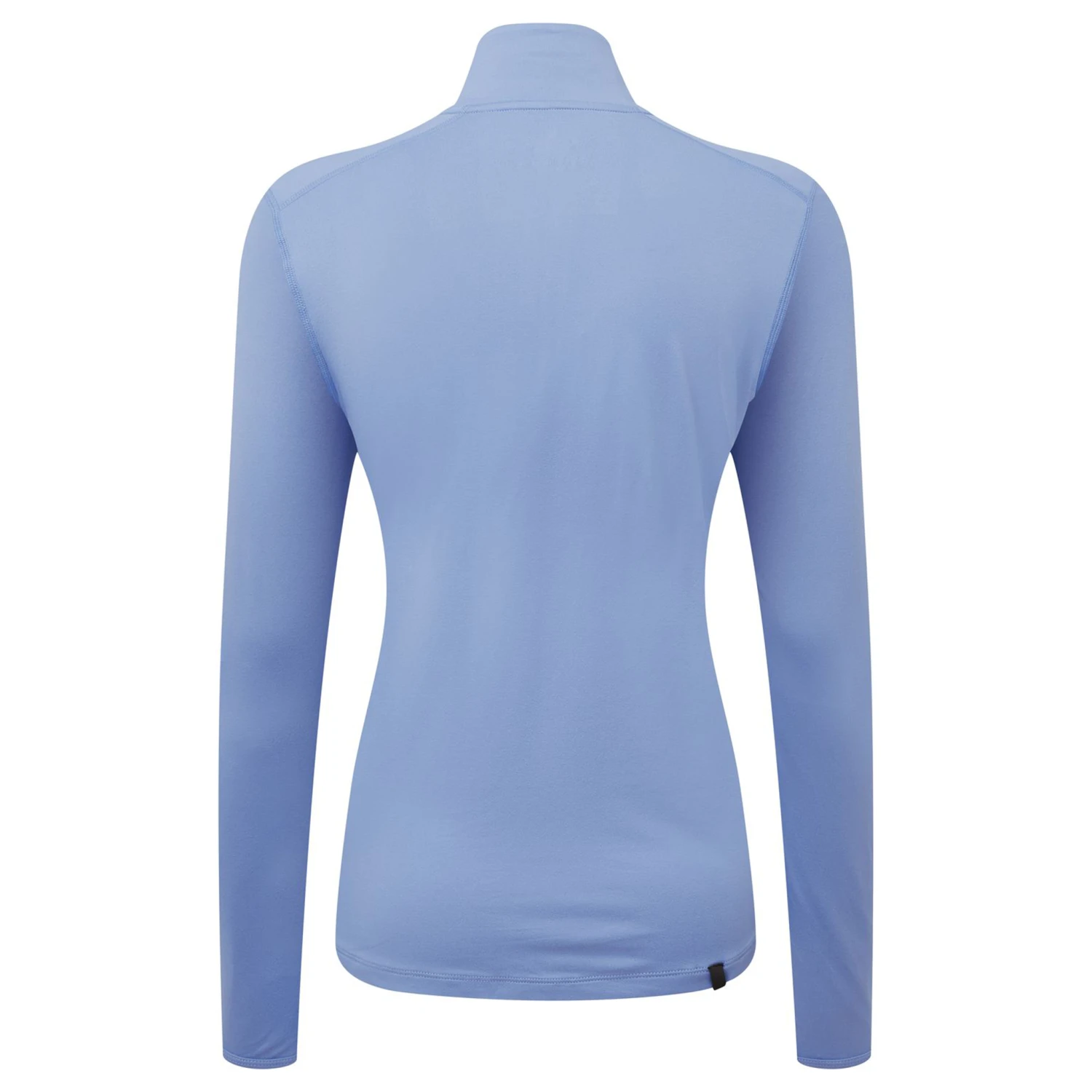 RonHill Womens Life Practice 1/2 Zip Tee - Lake Blue/Vanilla 2 RonHill Womens Life Practice 1/2 Zip Tee - Lake Blue/Vanilla - Image 2