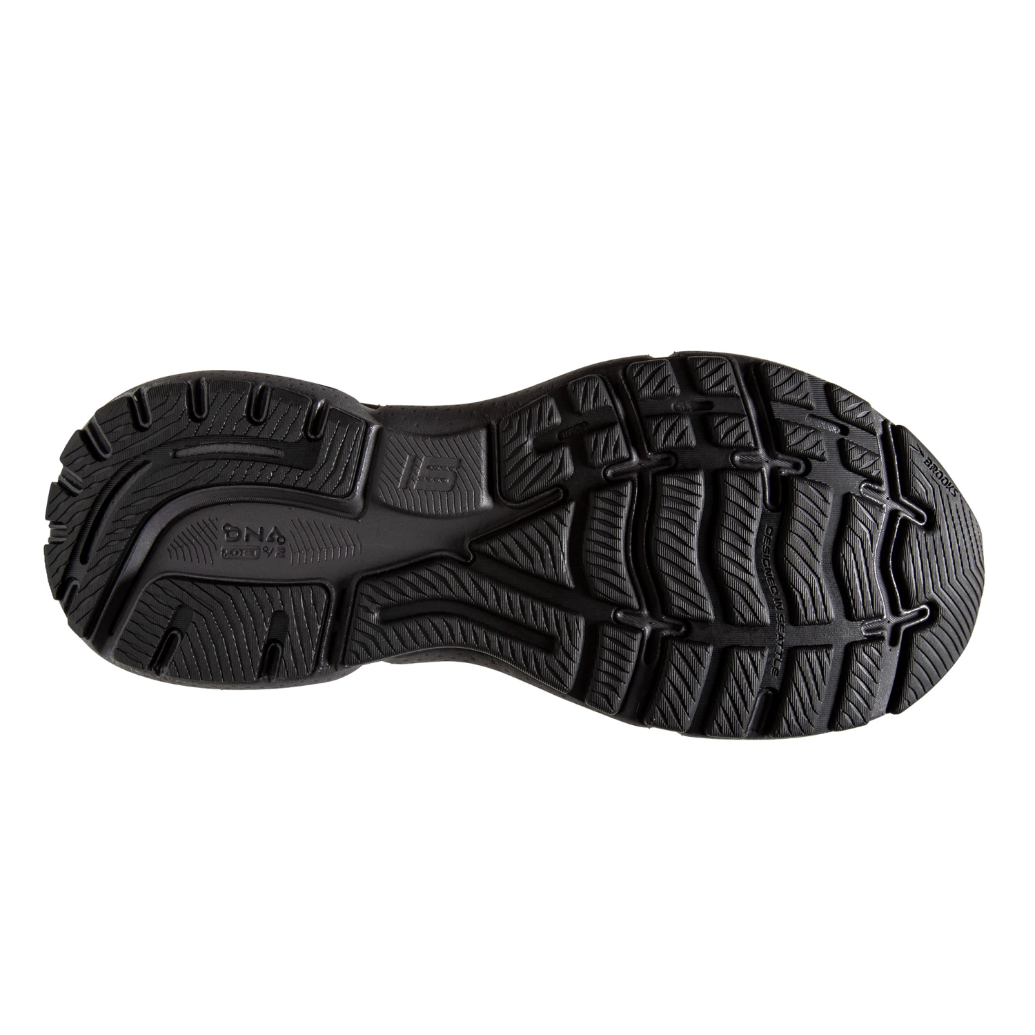 Brooks Mens Ghost 15 GTX - Black/Blackened Pearl/Alloy - Neutral 2 Brooks Mens Ghost 15 GTX - Black/Blackened Pearl/Alloy - Neutral - Image 2