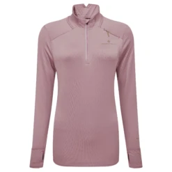RonHill Womens Tech Prism 1/2 Zip Tee - Stardust/Woodland