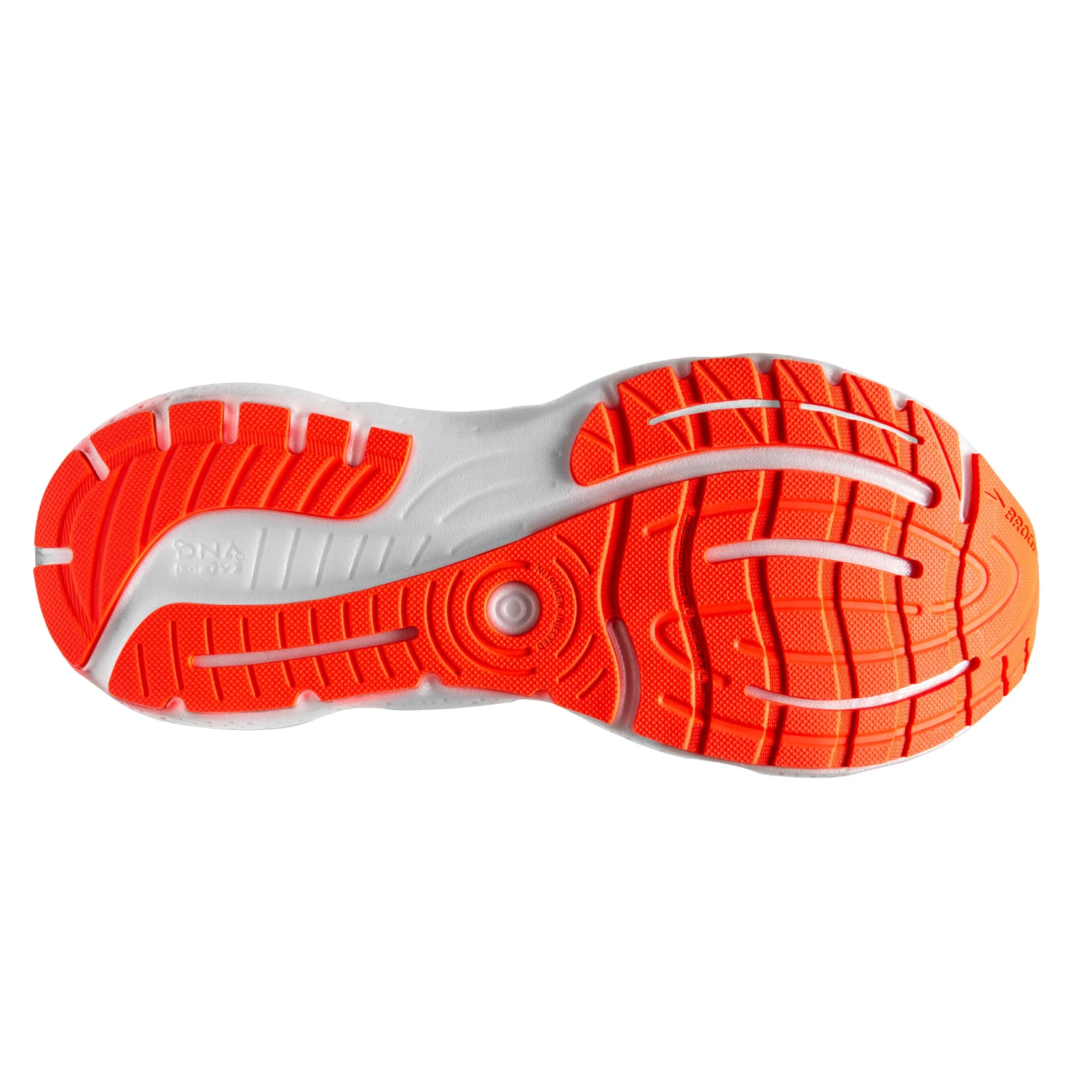 Brooks Mens Glycerin GTS 20 Wide - 2E Width - Blue Depths/Palace Blue/Orange - Stability 2 Brooks Mens Glycerin GTS 20 Wide - 2E Width - Blue Depths/Palace Blue/Orange - Stability - Image 2