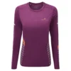 RonHill Womens Tech Afterhours L/S Tee - Grape/Mango/Reflect