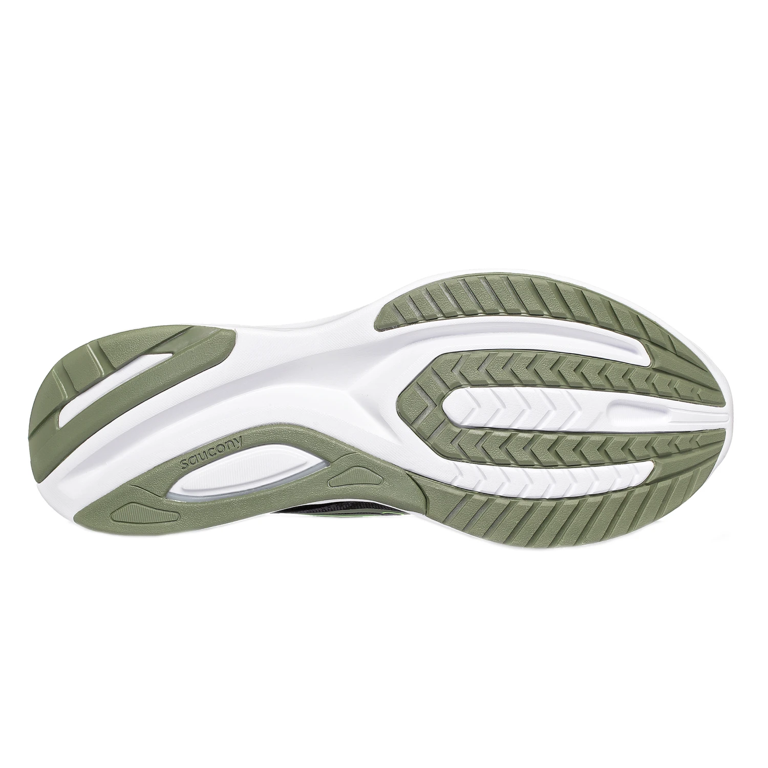 Saucony Mens Guide 16 - Black/Glade - Stability 2 Saucony Mens Guide 16 - Black/Glade - Stability - Image 2