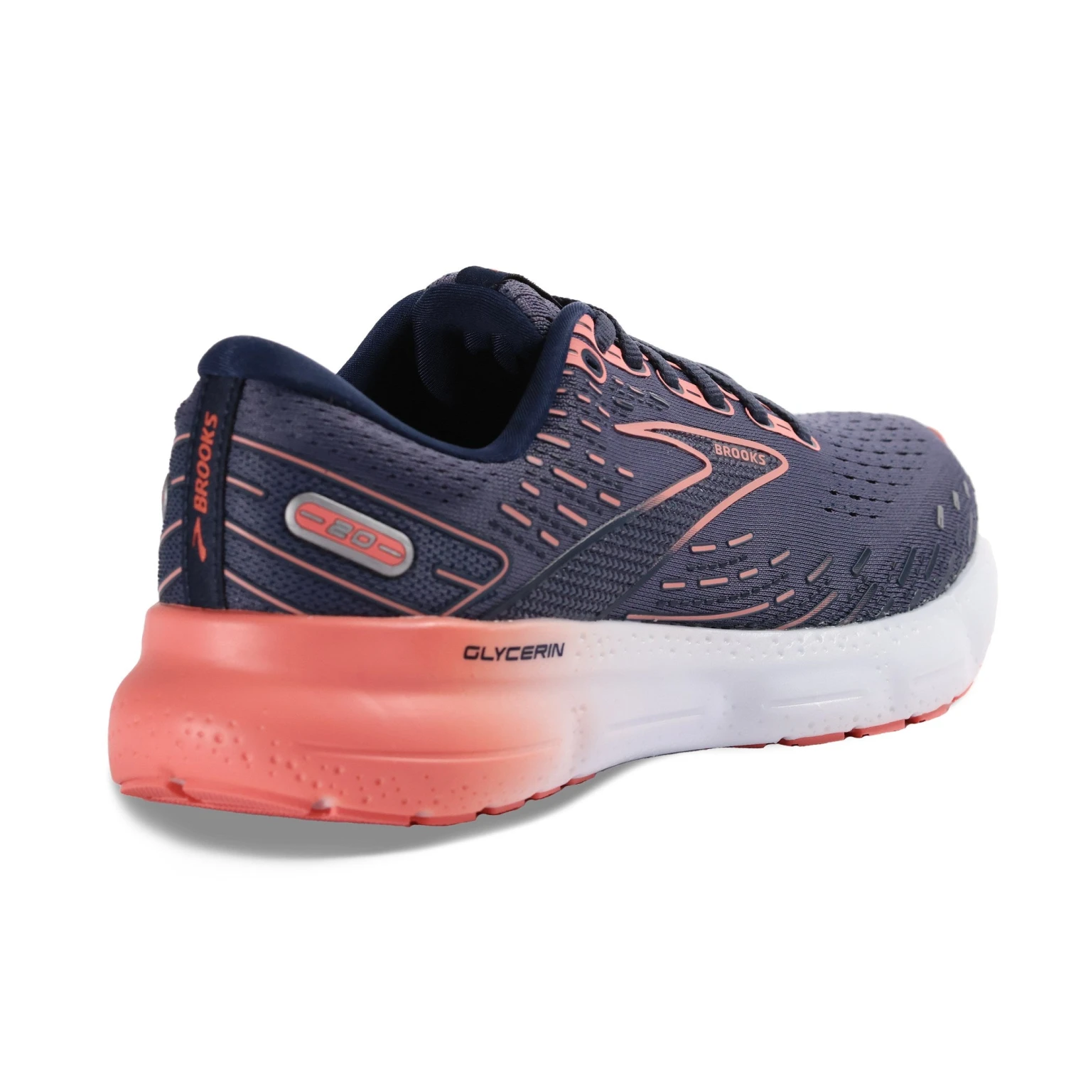 Brooks Womens Glycerin 20 - Nightshadow/Blue/Pink - Neutral 5 Brooks Womens Glycerin 20 - Nightshadow/Blue/Pink - Neutral - Image 5