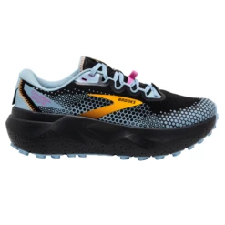 Brooks Womens Caldera 6 - Black/Blue/Yellow - Trail