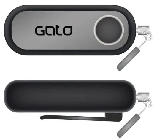 Gato Personal Alarm - Black 1 Gato Personal Alarm - Black