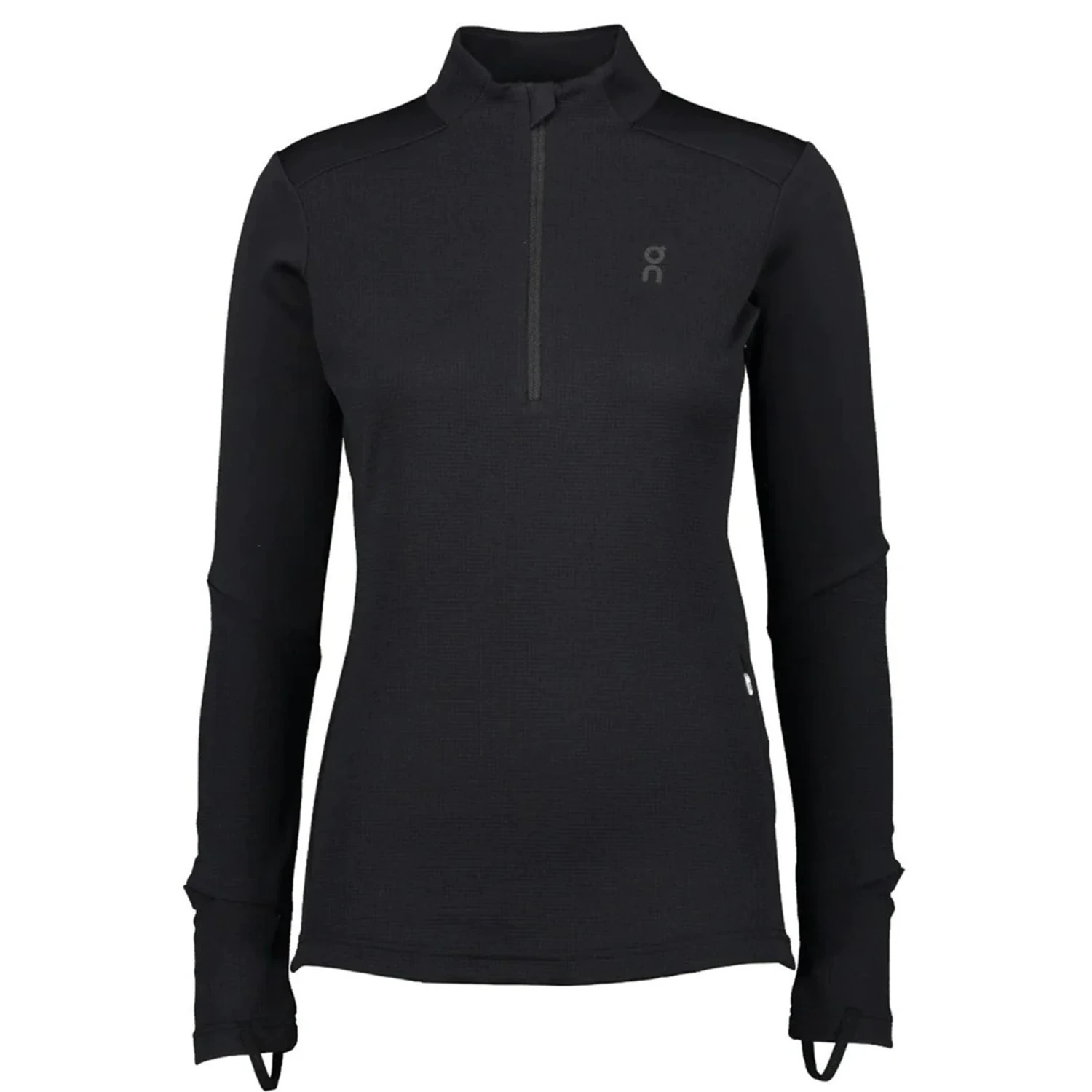 On Running On Womens Climate Shirt - Black 1 On Running On Womens Climate Shirt - Black