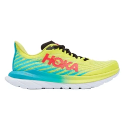Hoka Mens Mach 5 - D Regular Width - Evening Primrose/Scuba Blue - Neutral