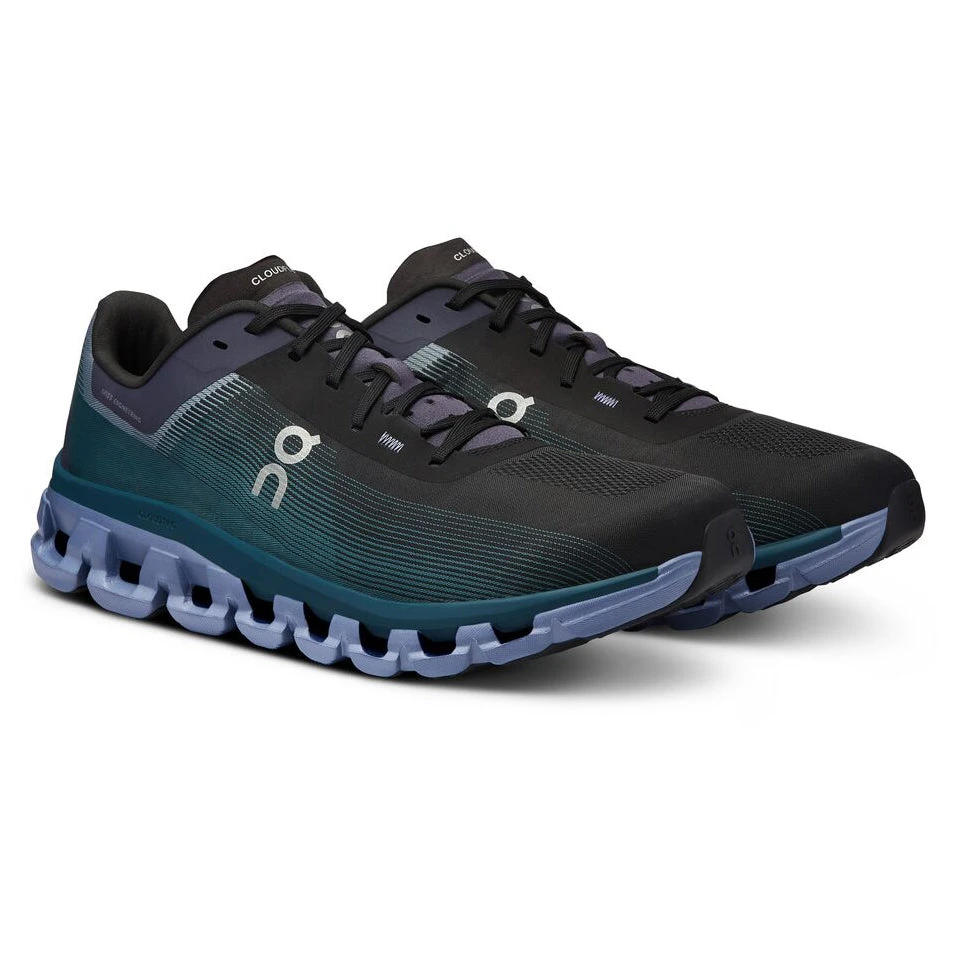 On Running ON Mens Cloudflow 4 - Black/Storm 3 On Running ON Mens Cloudflow 4 - Black/Storm - Image 3