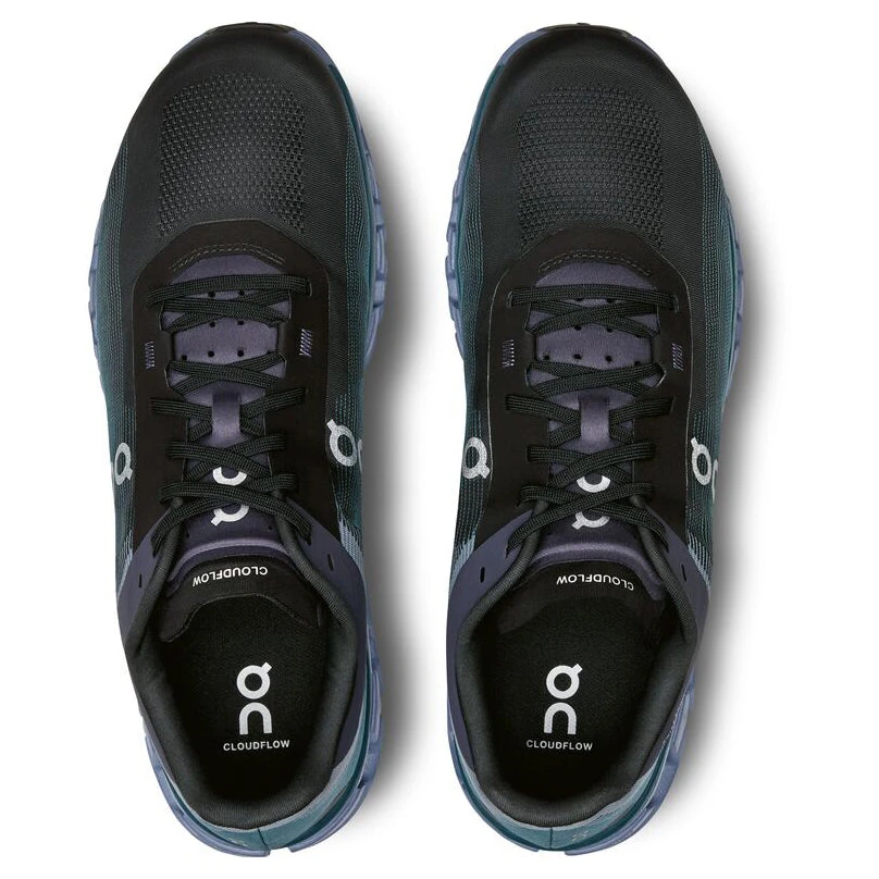 On Running ON Mens Cloudflow 4 - Black/Storm 5 On Running ON Mens Cloudflow 4 - Black/Storm - Image 5