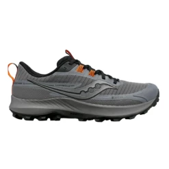 Saucony Mens Peregrine 13 GTX - Gravel/Black - Trail