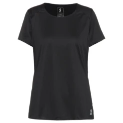 On Running ON Womens Performance SS Tee - Black/Dark