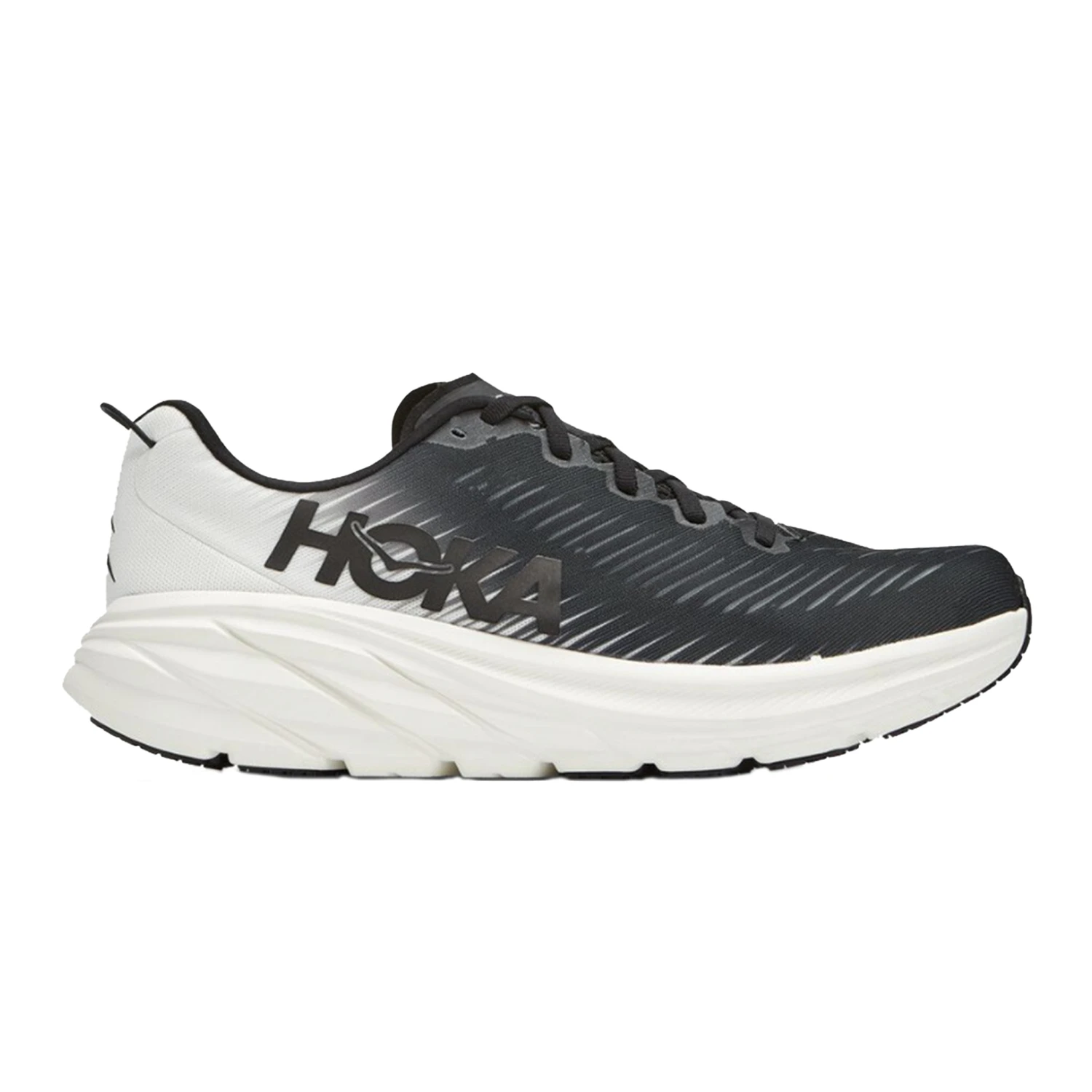 Hoka Mens Rincon 3 - Black/White - Neutral 1 Hoka Mens Rincon 3 - Black/White - Neutral