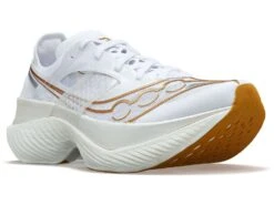 Saucony Womens Endorphin Elite - White/Gold - Neutral 8 Saucony Womens Endorphin Elite - White/Gold - Neutral -Sportswear rs 2