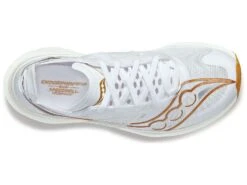 Saucony Womens Endorphin Elite - White/Gold - Neutral 9 Saucony Womens Endorphin Elite - White/Gold - Neutral -Sportswear rs 3