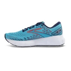 Brooks Mens Glycerin 20 - Blue/Navy/Coral - Neutral -Sportswear s l1600 3 20910f76 3b81 4919 b812 387eb599c8e1