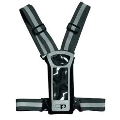 Up Ultimate Performance Stile Reflective LED Run Vest & Phone Carrier - Black