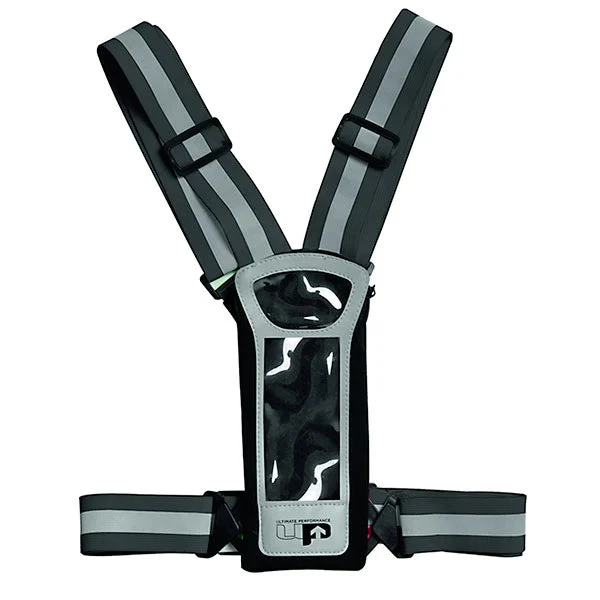 Up Ultimate Performance Stile Reflective LED Run Vest & Phone Carrier - Black 1 Up Ultimate Performance Stile Reflective LED Run Vest & Phone Carrier - Black