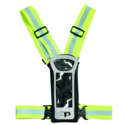 Up Ultimate Performance Stile Reflective LED Run Vest & Phone Carrier - Fluorescent Yellow