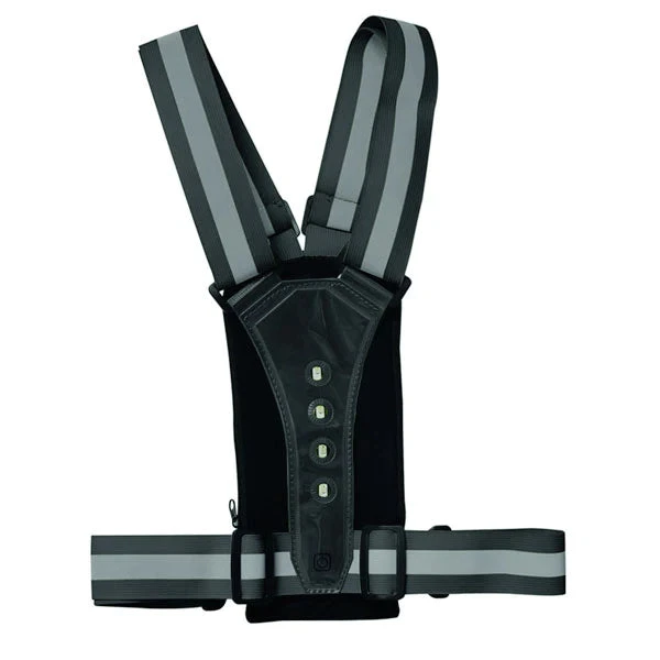 Up Ultimate Performance Stile Reflective LED Run Vest & Phone Carrier - Black 2 Up Ultimate Performance Stile Reflective LED Run Vest & Phone Carrier - Black - Image 2