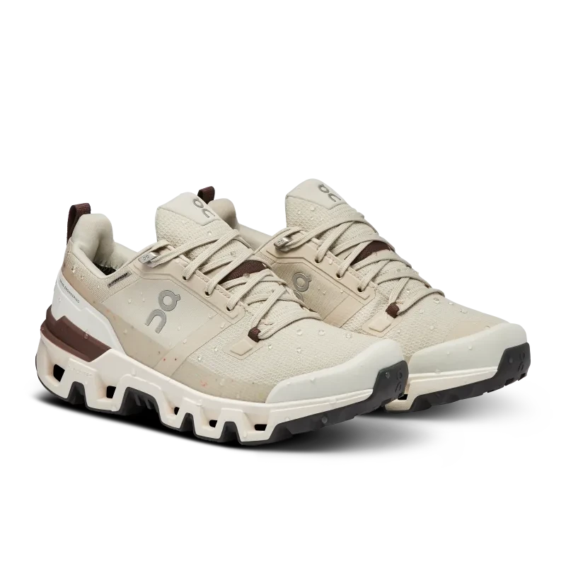 On Running ON Womens Cloudwander Waterproof - Sand/Ivory - Trail 5 On Running ON Womens Cloudwander Waterproof - Sand/Ivory - Trail - Image 5